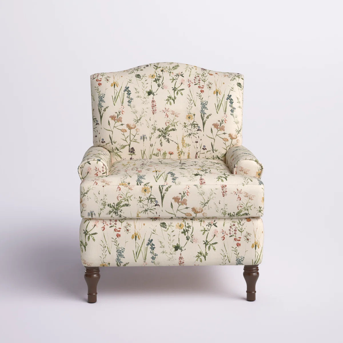 Mooresville 31'' W Traditional Upholstered Armchair with Solid Wood Legs