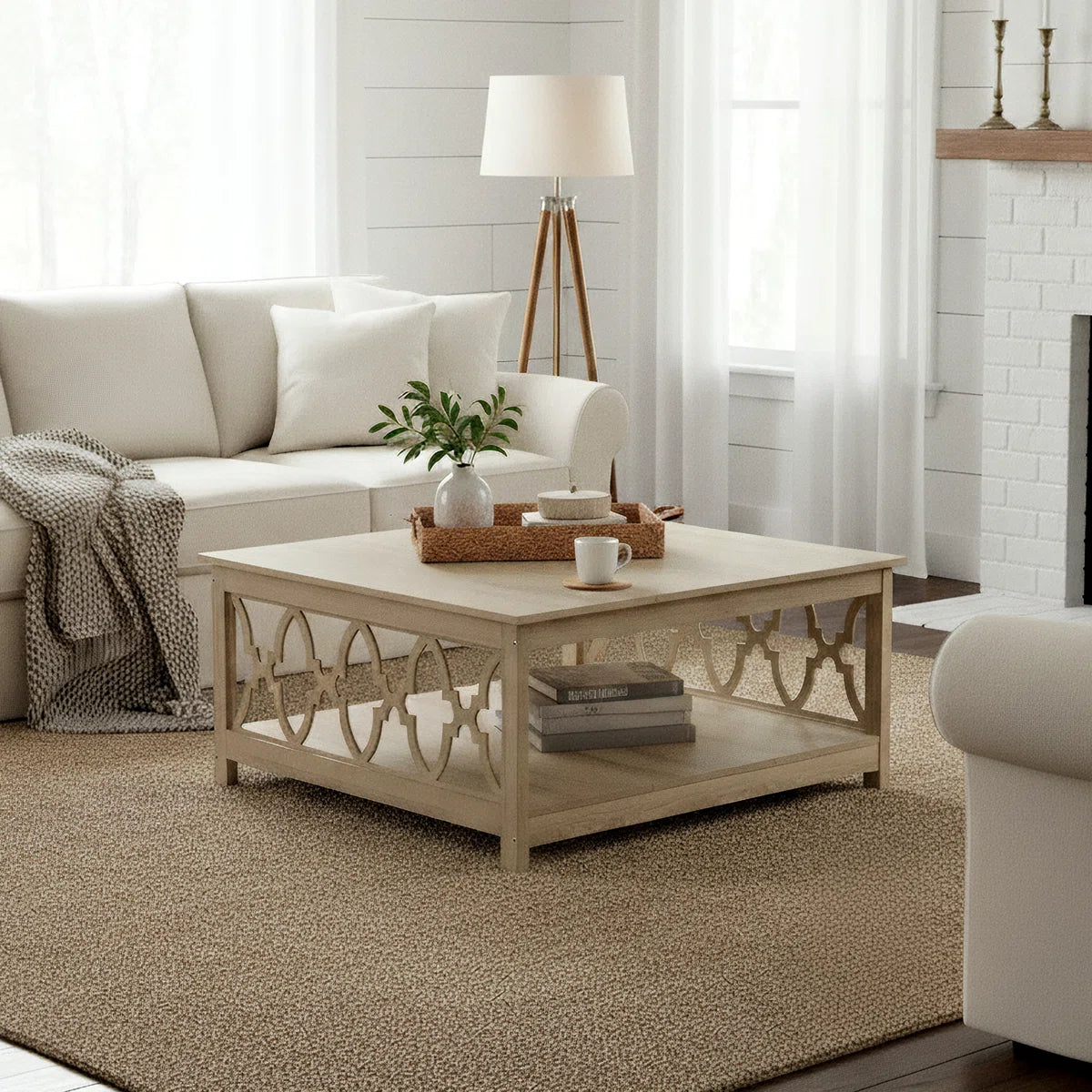 Chessani Square Coffee Table with Storage
